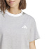 T-shirt Femme adidas 3-Stripes BF gris