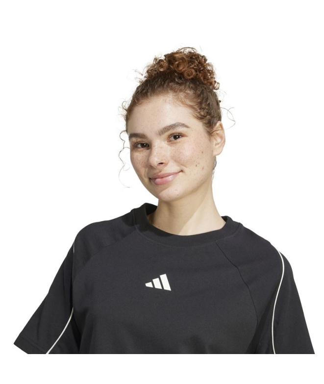 Camiseta adidas Stadium Mujer Negro