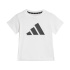 Conjunto Infantil adidas IG 3Stripes 160 branco/preto