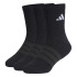 Chaussettes Enfant adidas KD CRW 3P noires et blanches