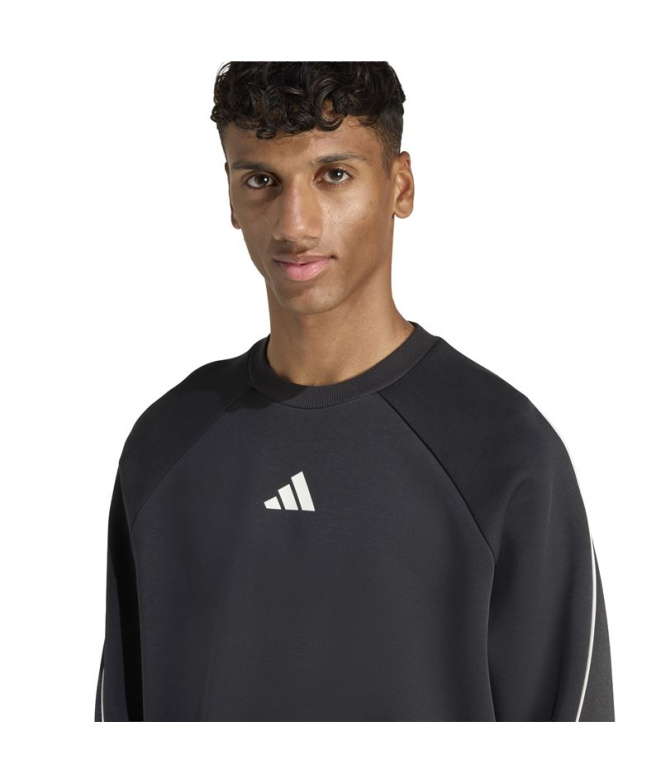 Homem adidas Stadium CRW Moletom /branco