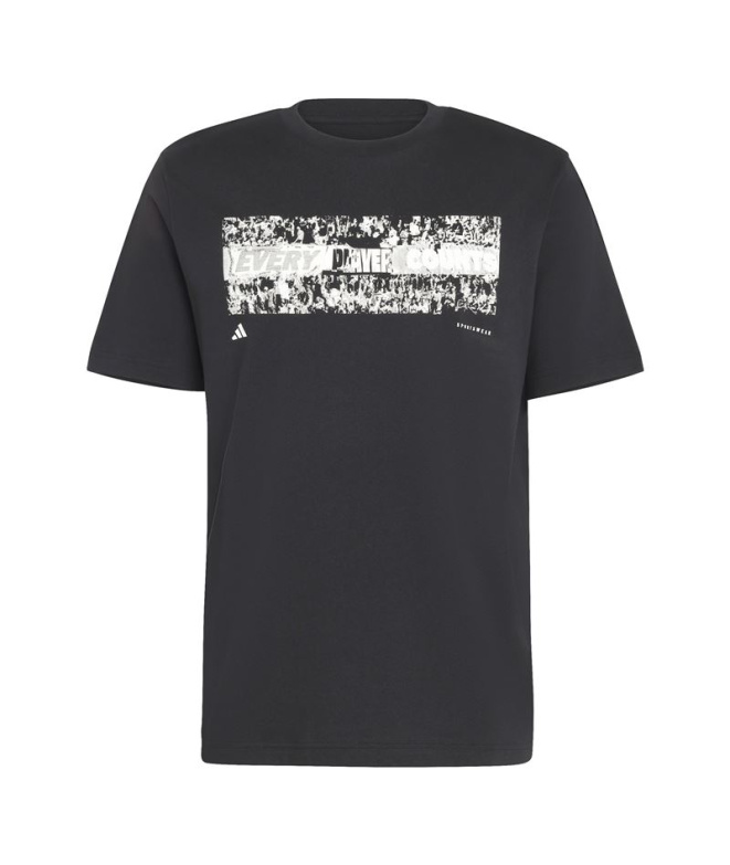 T-shirt noir adidas Stad Fan Homme