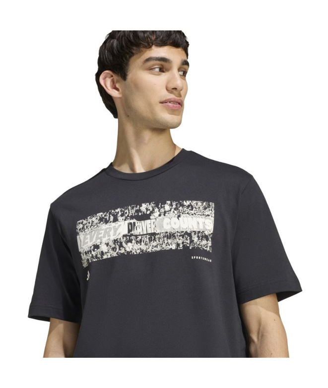 T-shirt noir adidas Stad Fan Homme