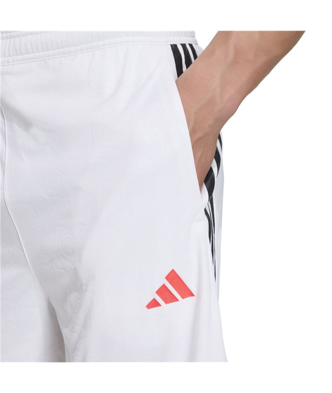 Calça Futebol branca Homem adidas Ly Hot Wv Sh
