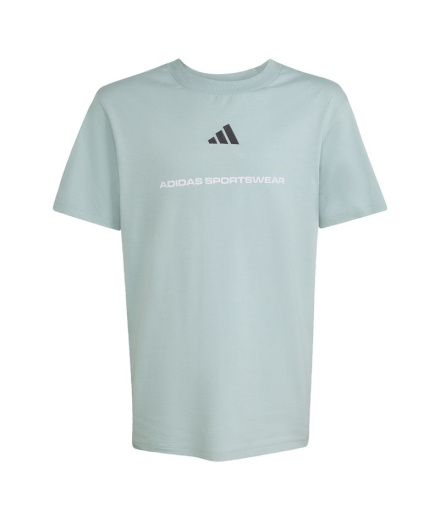 T-shirt vert adidas Sj Enfant