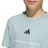 Camiseta verde Menino adidas Sj