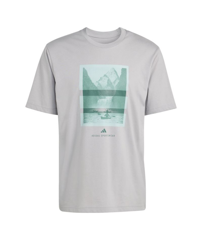 Camiseta Homem adidas Out Kayak Grumg