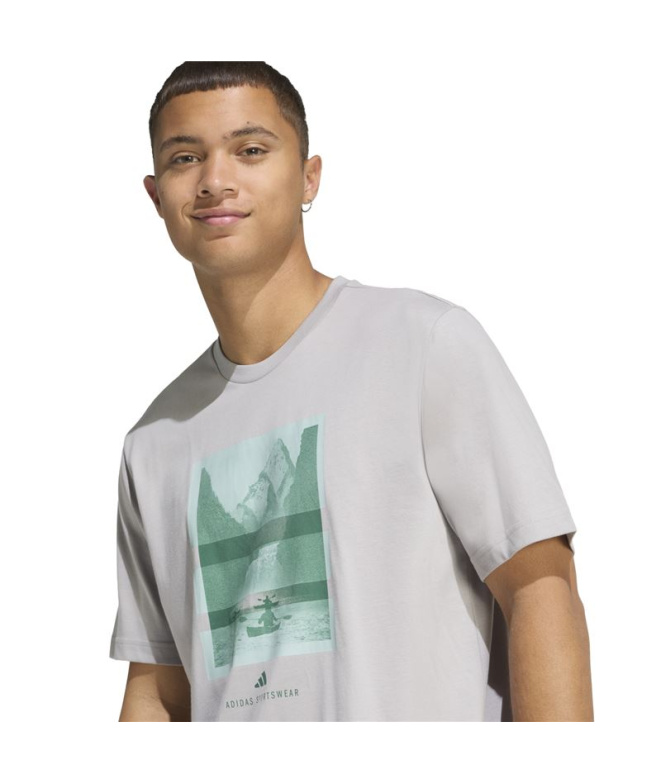 Camiseta Homem adidas Out Kayak Grumg