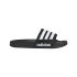 Tongs de douche adidas Adilette à scratch, noires/noires/noires