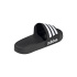 Tongs de douche adidas Adilette à scratch, noires/noires/noires