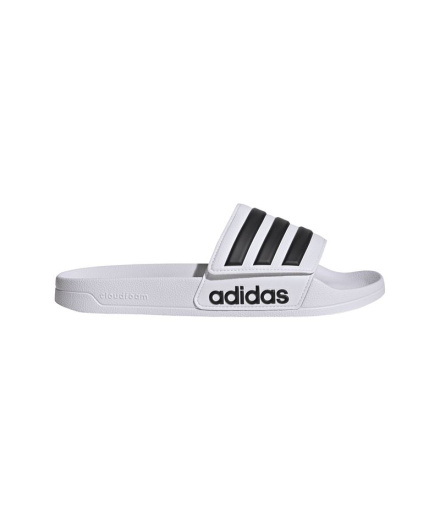 Chanclas adidas Adilette Shower Velcro Blanco/Negro/Blanco
