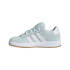 Sapatilhas Infantil adidas Grand Court 00S, cor Mint Halo/Branco/Goma3