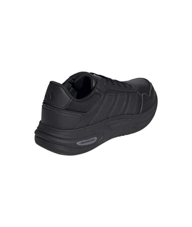 Sapatilhas Cloudfoam Cuxxion em couro preto/preto