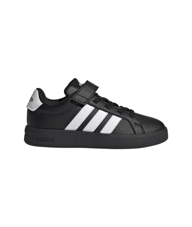 Chaussures noires adidas Grand Court 3.0 Enfant