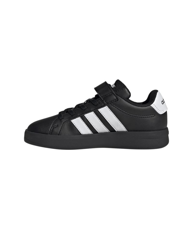 Chaussures noires adidas Grand Court 3.0 Enfant