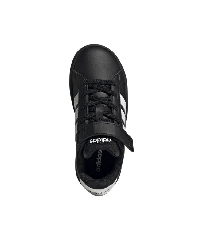 Chaussures noires adidas Grand Court 3.0 Enfant