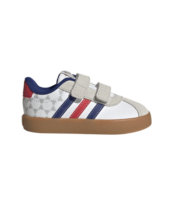 Chaussures Enfant adidas VL Court 3.0 CF Blanc...