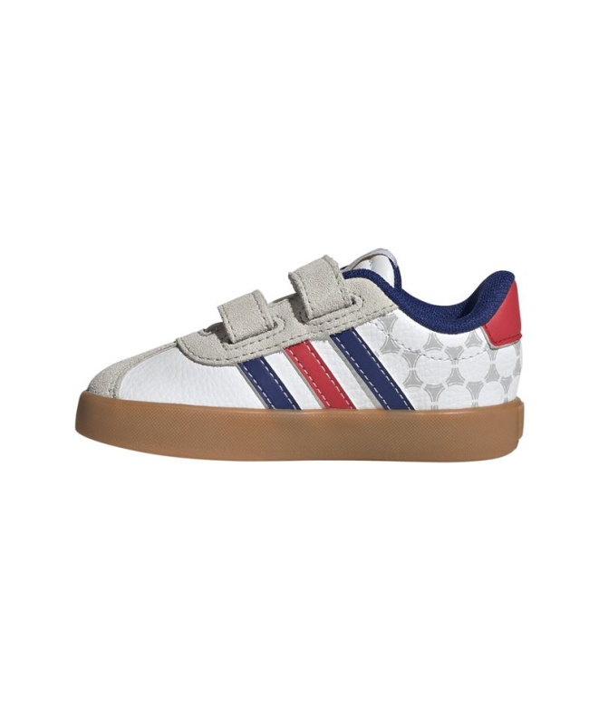 Chaussures Enfant adidas VL Court 3.0 CF Blanc...