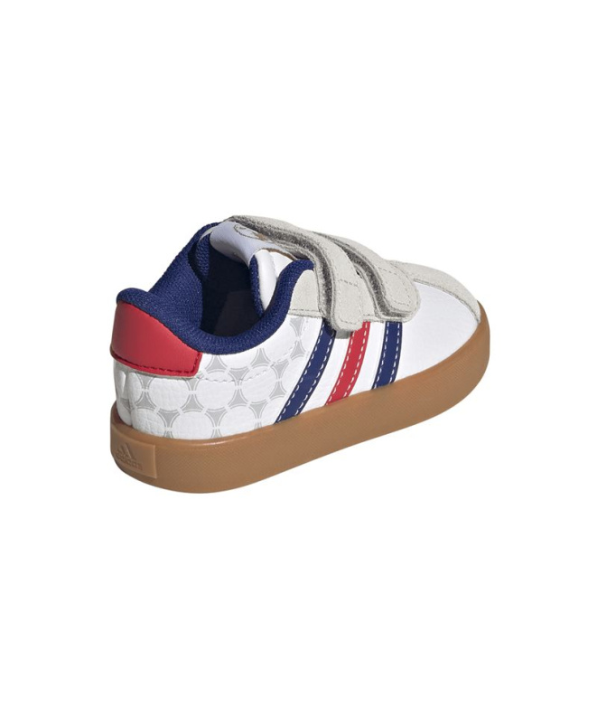 Chaussures Enfant adidas VL Court 3.0 CF Blanc...