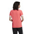 Camiseta adidas 3 riscas vermelhas Mulher