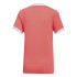 Camiseta adidas 3 riscas vermelhas Mulher