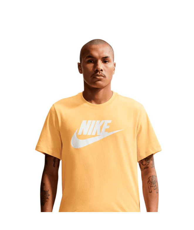 T-shirt jaune Nike NSW Icon Futura Homme