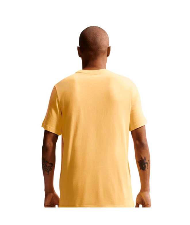 Camiseta Homem Nike NSW Icon Futura amarela