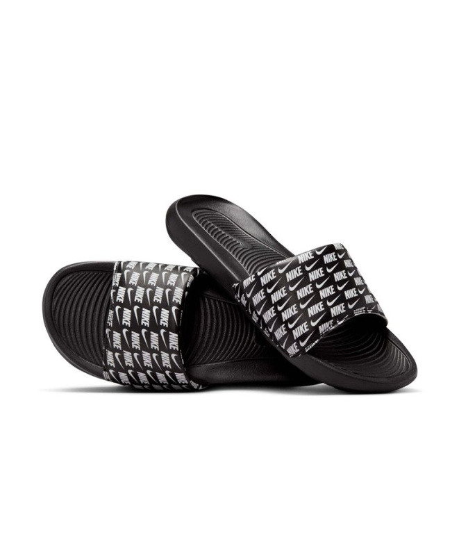 Sandales Nike Victori One Slide Print Homme noires