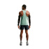 Camiseta de Running Nike Df Fast Singlet Hombre Gris verde