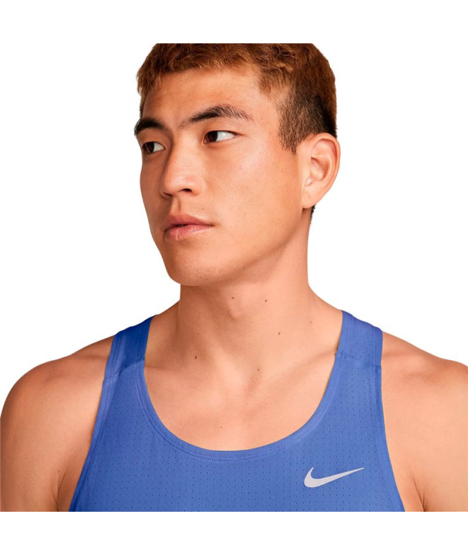 Camiseta Homem Nike DF Fast Running roxa