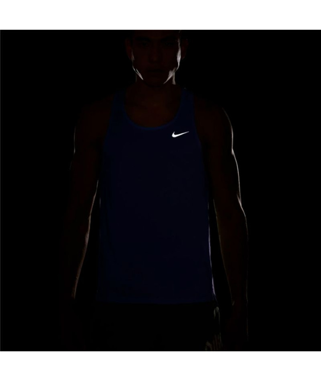 Camiseta Homem Nike DF Fast Running roxa