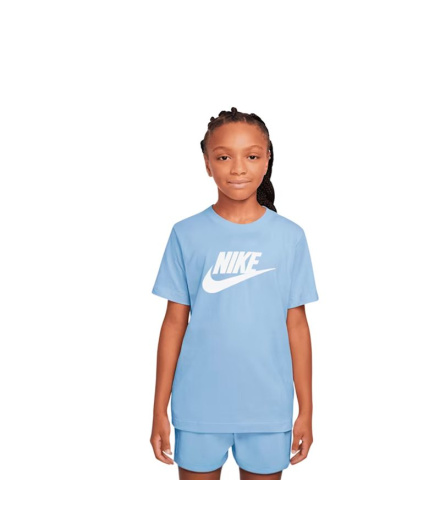 T-shirt bleu Nike NSW Futura HBR Enfant