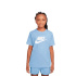 Camiseta Infantil Nike NSW Futura HBR azul