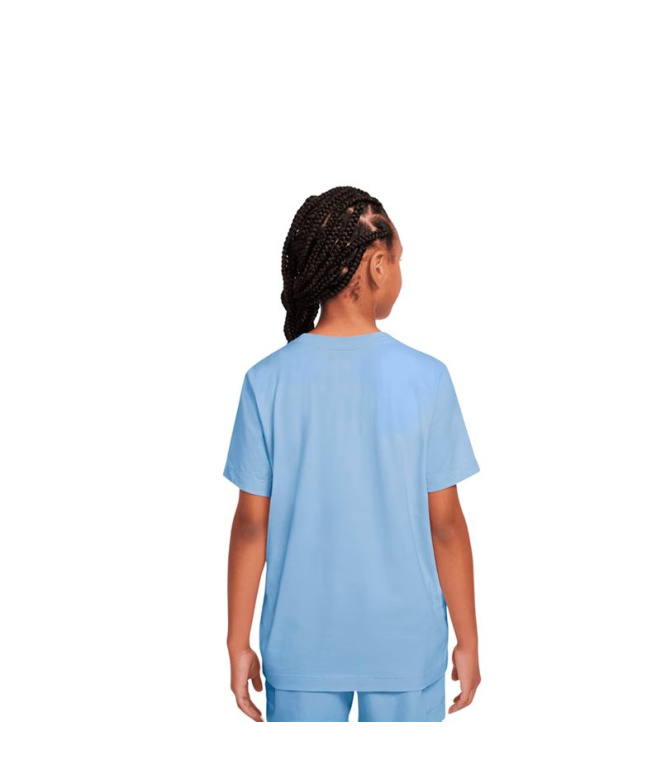 T-shirt bleu Nike NSW Futura HBR Enfant