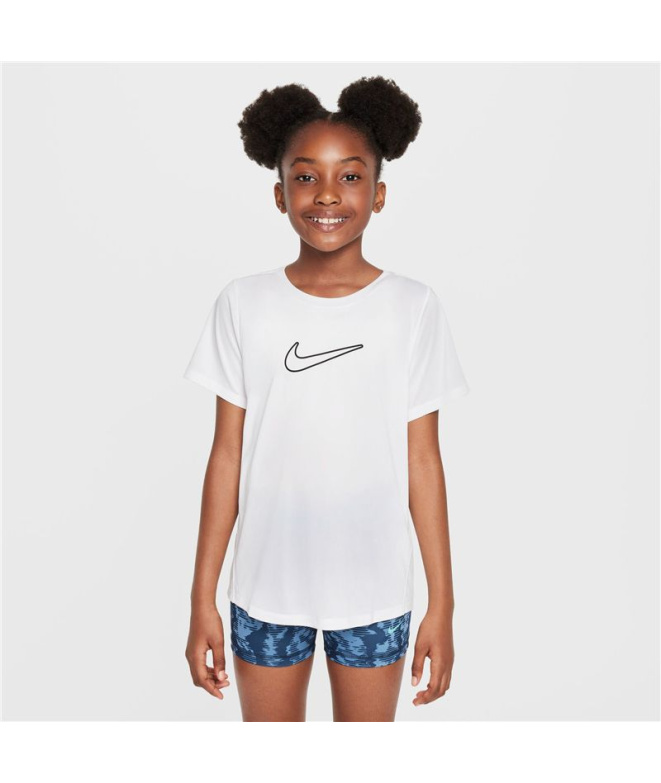 Camiseta Infantil Nike One Fitted Dri-Fit para...