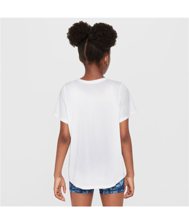 Camiseta Infantil Nike One Fitted Dri-Fit para...