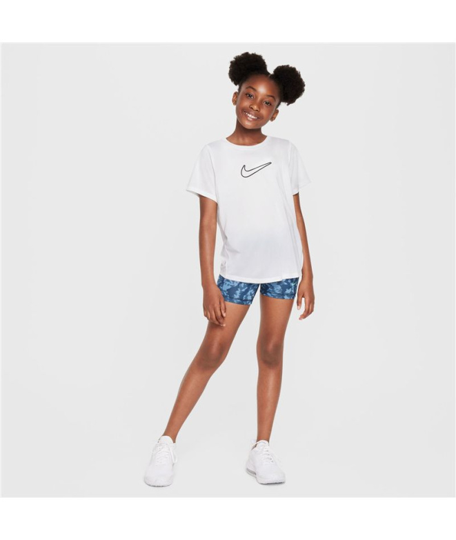Camiseta Infantil Nike One Fitted Dri-Fit para...