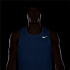 T-shirt Running Nike DF Breathe Miler Homme bleu