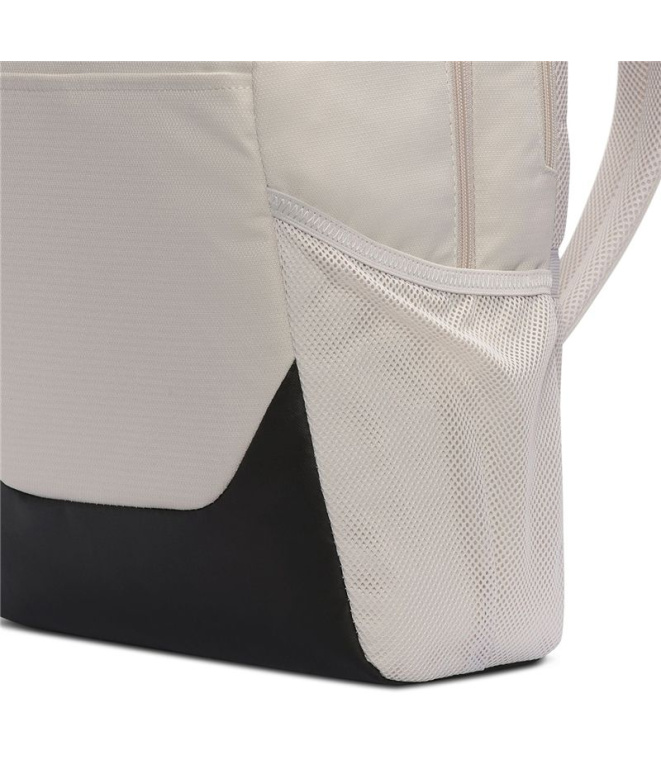 Mochila Futebol Nike Brsla-X - Bege/Preta