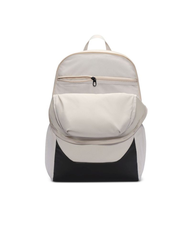 Mochila Futebol Nike Brsla-X - Bege/Preta