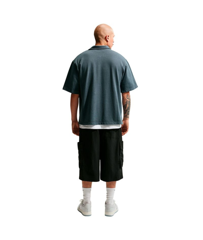 Polo Nike Club Washed Hombre Azul