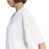 T-shirt Femme adidas 3-Stripes SJ BF blanc/rose