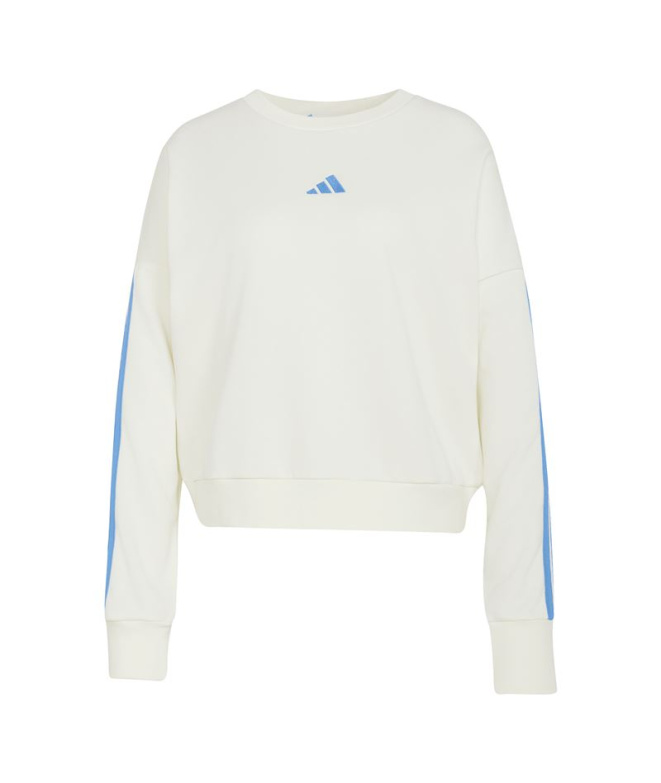 Mulher adidas 3-Stripes Ft Swt Moletom /azul
