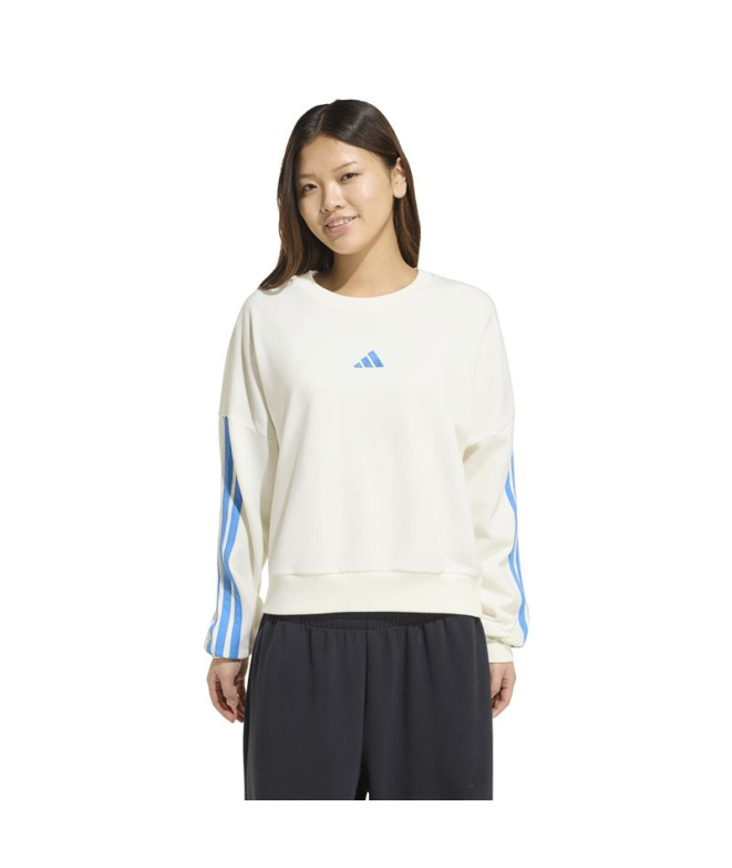 Sweat-shirt adidas 3-Stripes Ft SWT Femme Sweat...