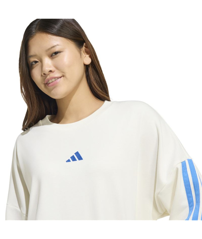 Sweat-shirt adidas 3-Stripes Ft SWT Femme Sweat...