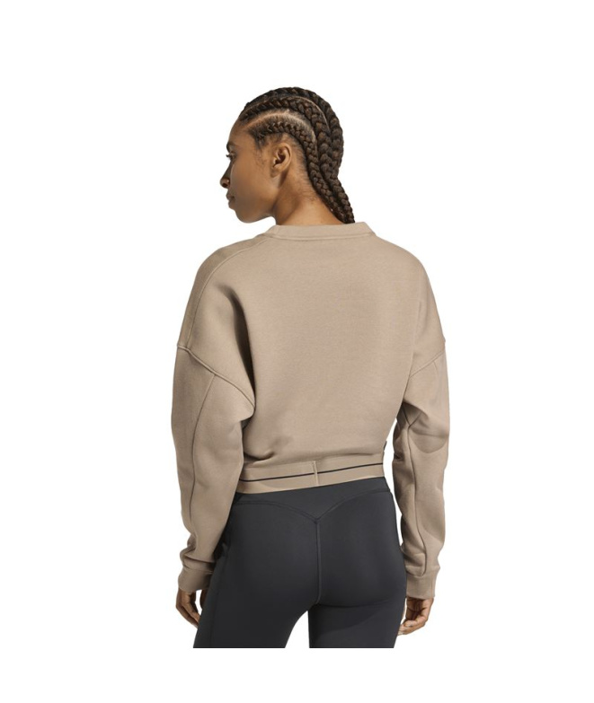 Moletom Mulher adidas Hyg Crew para Fitness Marcal