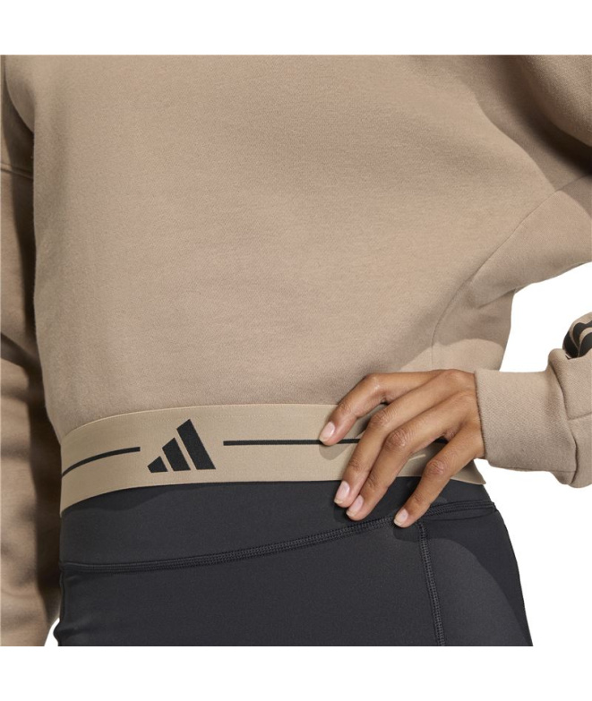 Moletom Mulher adidas Hyg Crew para Fitness Marcal