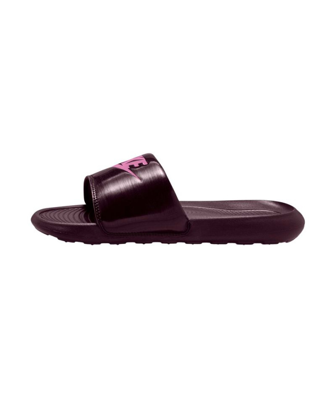 Sandálias Nike Victori One Slide Mulher Vermelhas