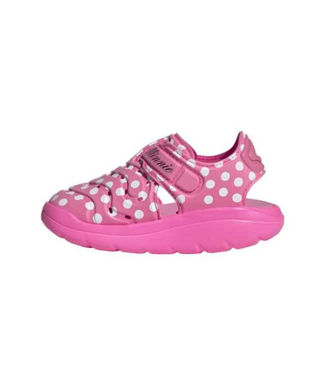 Sandálias Infantil adidas Water Sandal Minnie rosa