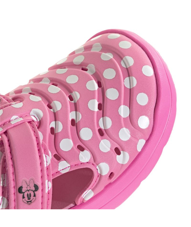 Sandálias Infantil adidas Water Sandal Minnie rosa
